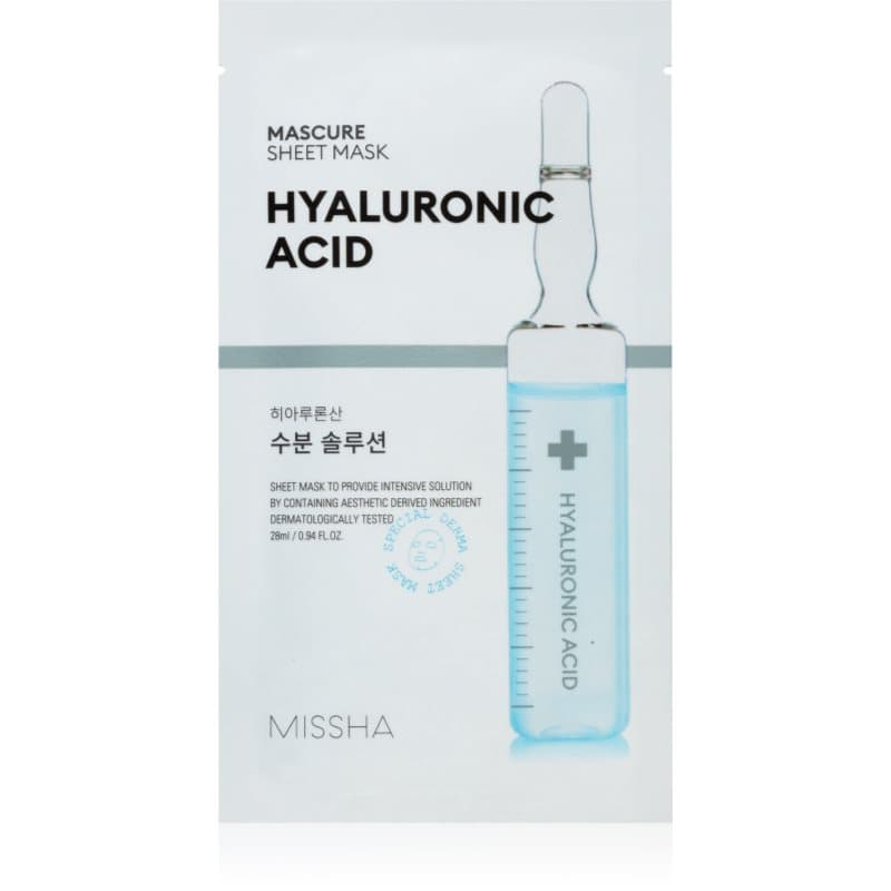 Mascure Hyaluronic Acid maska nawilżająca w płacie