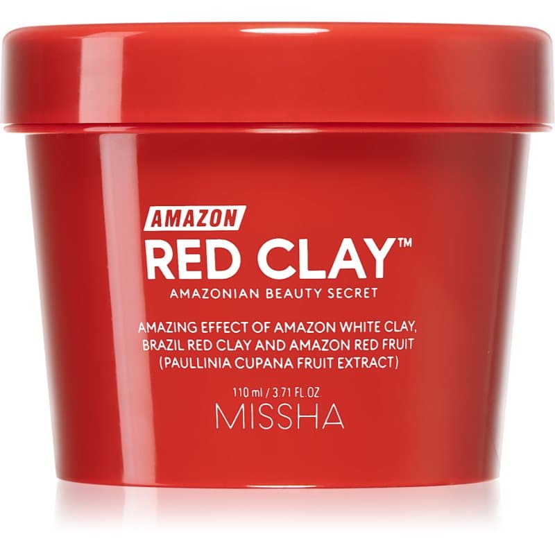 Amazon Red Clay™ maseczka oczyszczająca redukująca sebum i zmniejszająca pory z glinką