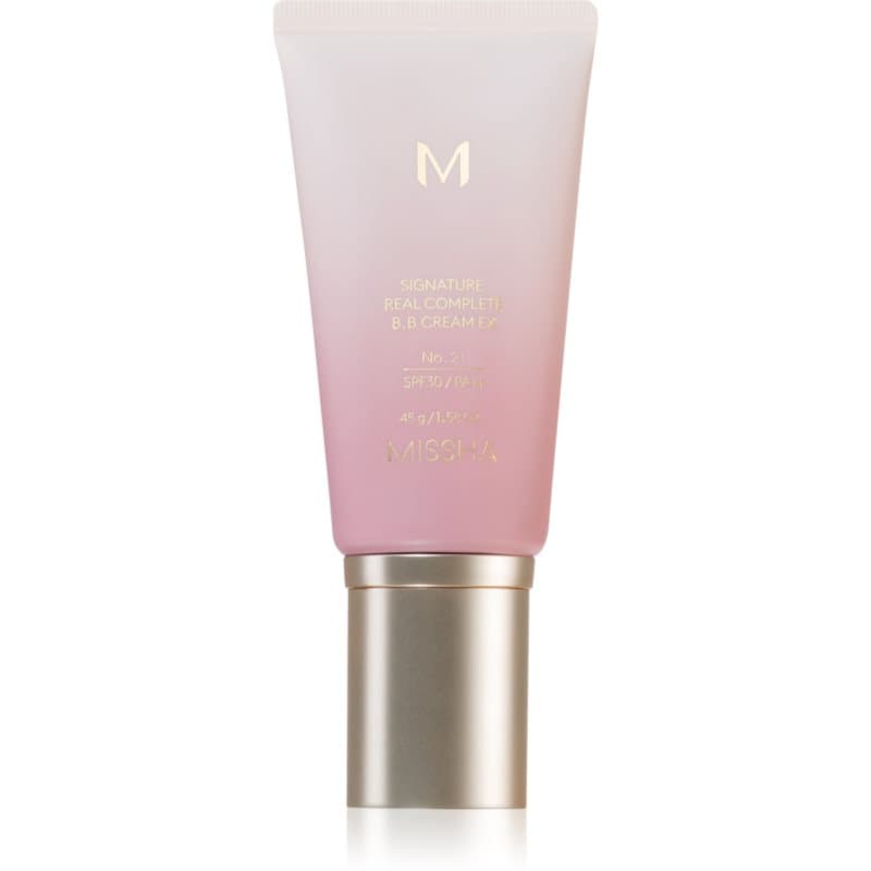 M Signature Real Complete Ex krem BB dla nieskazitelnej cery, przywracający skórze jednolity koloryt SPF 30 odcień No.21