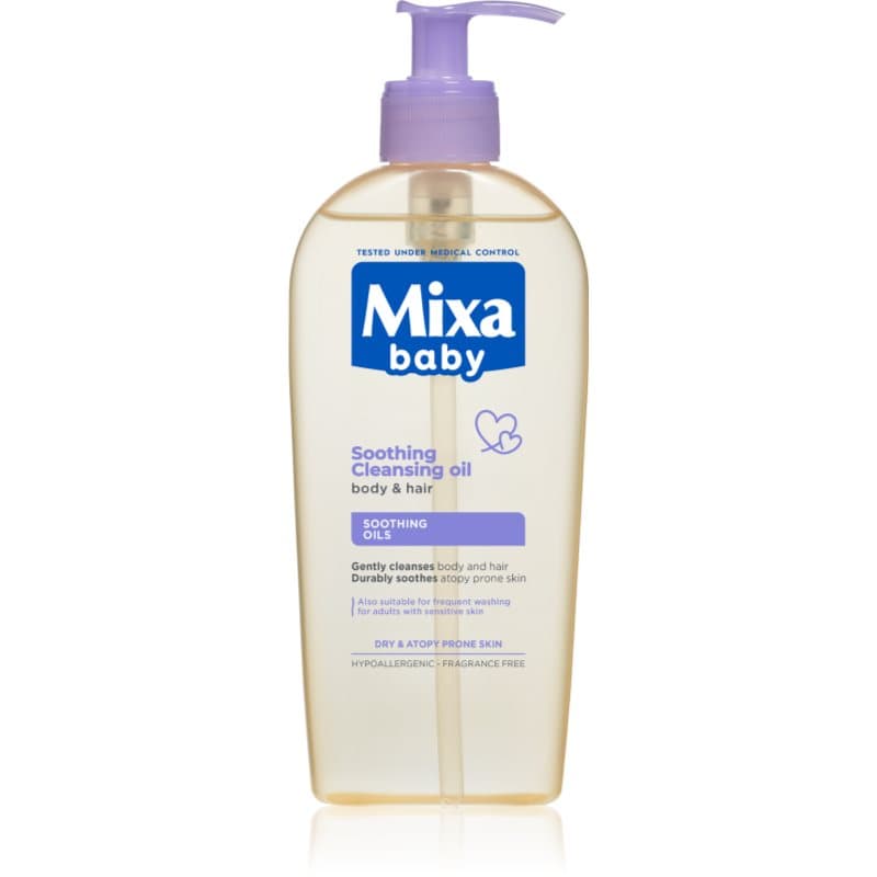 Panthenol Comfort kojący i oczyszczający olejek do włosów i skóry głowy ze skłonnością do atopii