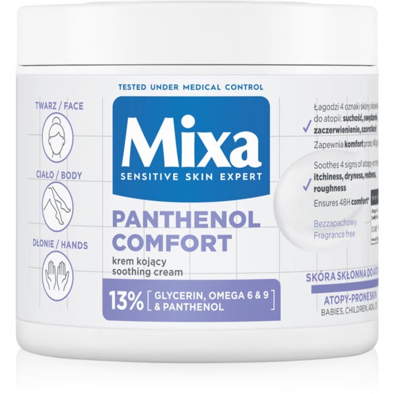 Panthenol Comfort regenerujący krem do ciała do skóry suchej i atopowej