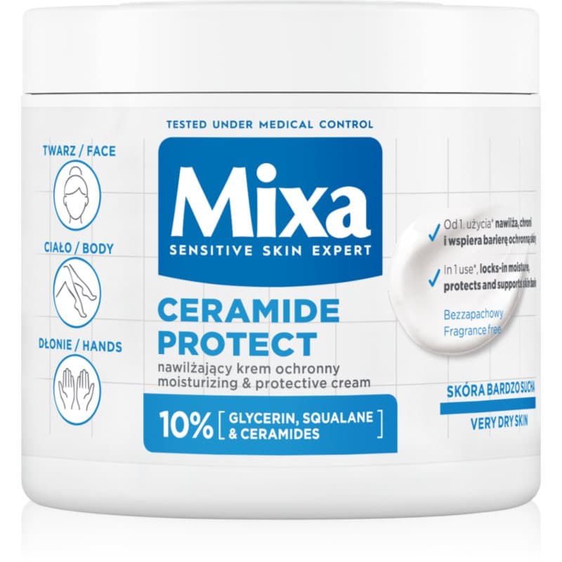 Ceramide Protect regenerujący krem do ciała do skóry wrażliwej
