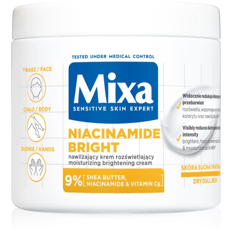 Niacinamide Bright multifunkcyjny krem krem intensywnie nawilżający przeciw przebarwieniom