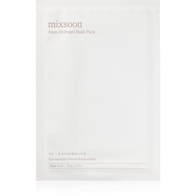 Bean Hydrogel Mask Pack maska hydrożelowa o intensywnym działaniu do rozjaśnienia i nawilżenia