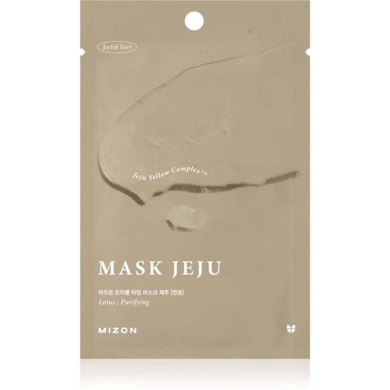 Joyful Time Jeju Lotus maska nawilżająca w płacie dla czystej i zdrowej skóry twarzy