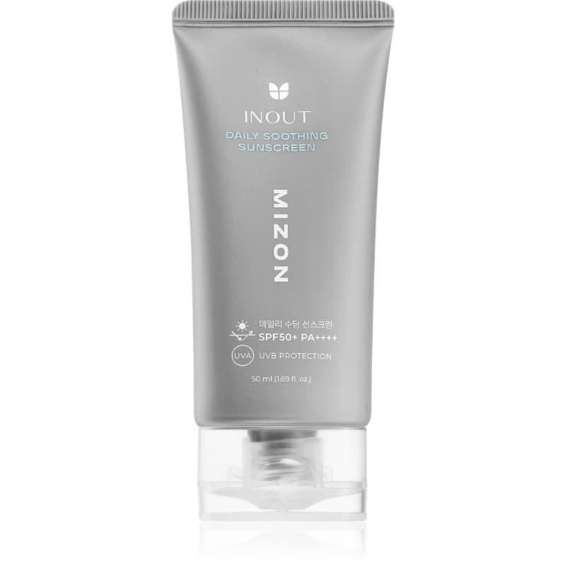 Inout Daily Soothing Sunscreen ultra lekki fluid ochronny o działaniu uspokajającym SPF 50+