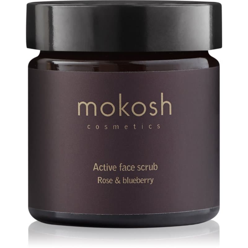 Rose & Blueberry nawilżający peeling do twarzy