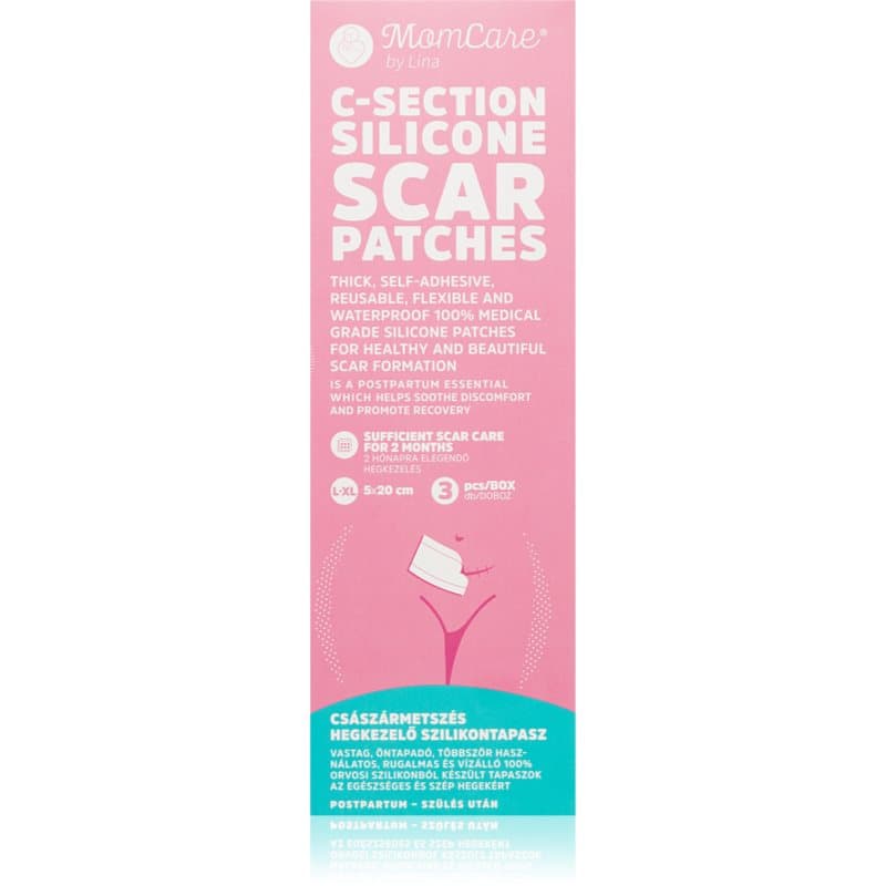 C-Section Silicone Scar Patches plastry silikonowe na blizny po cesarskim cięciu-M 3cm