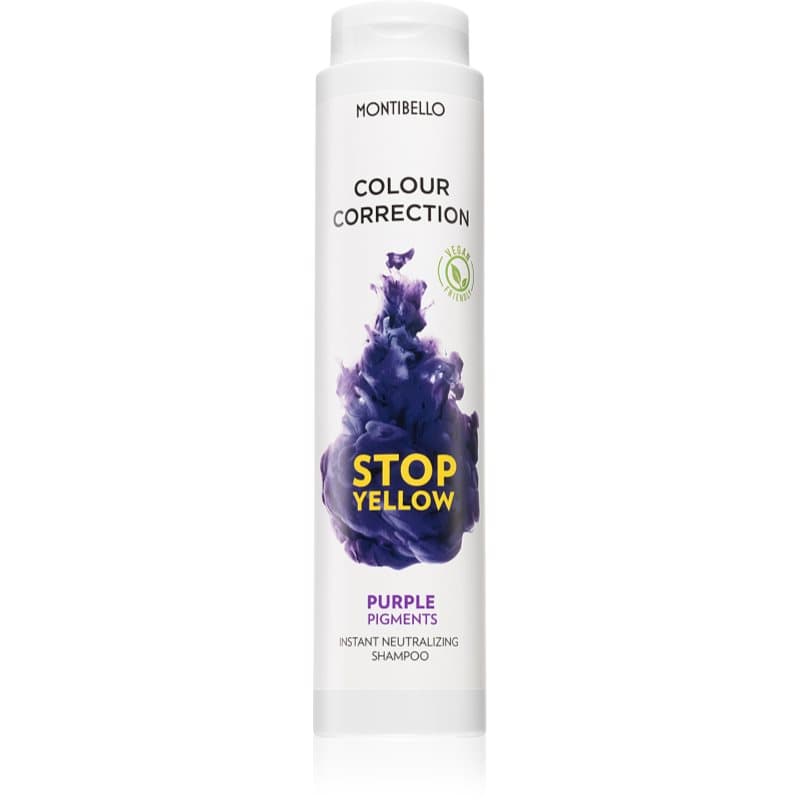 Colour Correction Stop Yellow szampon do włosów rozjaśnionych i blond neutralizująca żółtawe odcienie