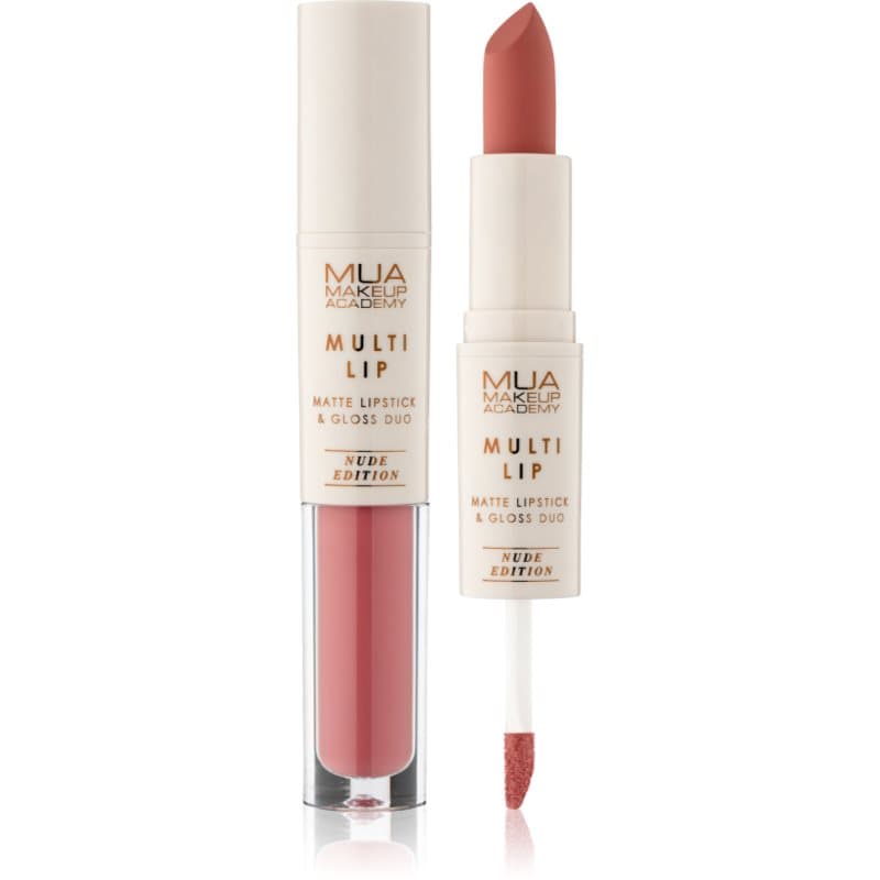 Multi Lip Nude Edition długotrwała pomadka i błyszczyk do ust podwójne odcień Bloom