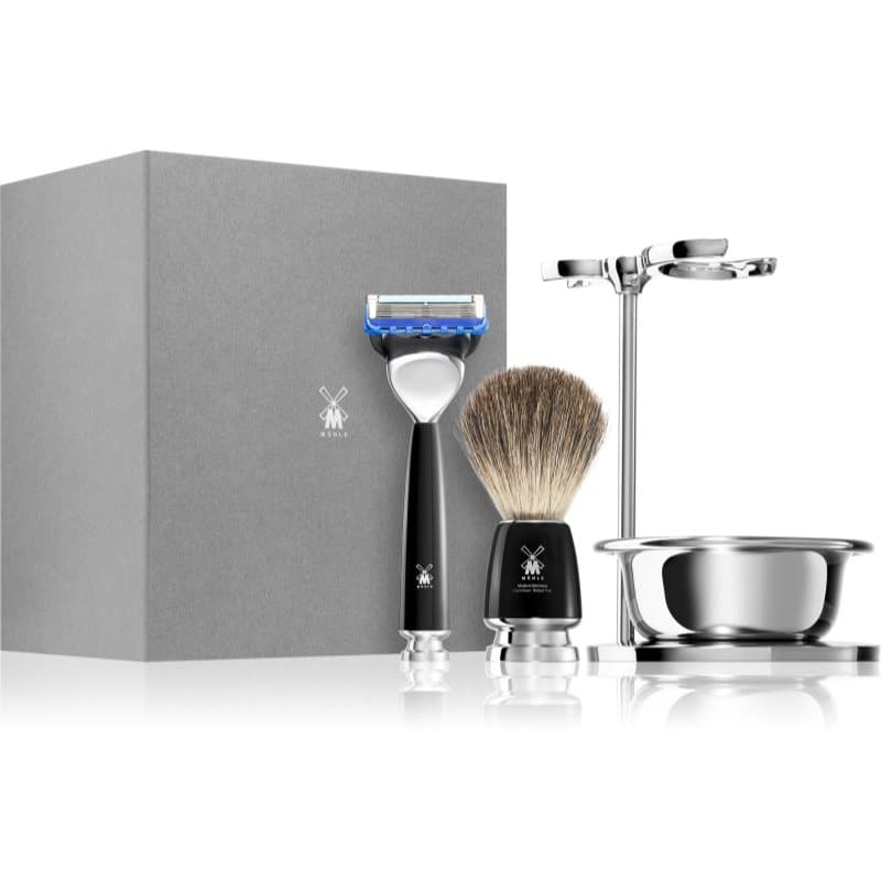 RYTMO Black Pure Badger Fusion zestaw do golenia