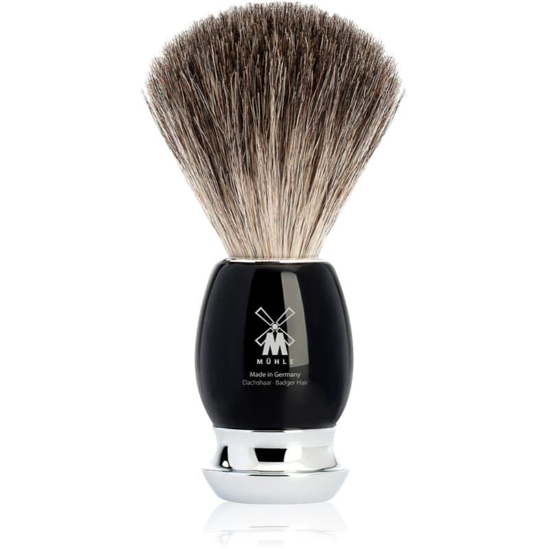 VIVO Black Pure Badger pędzel do golenia z włosiem borsuka
