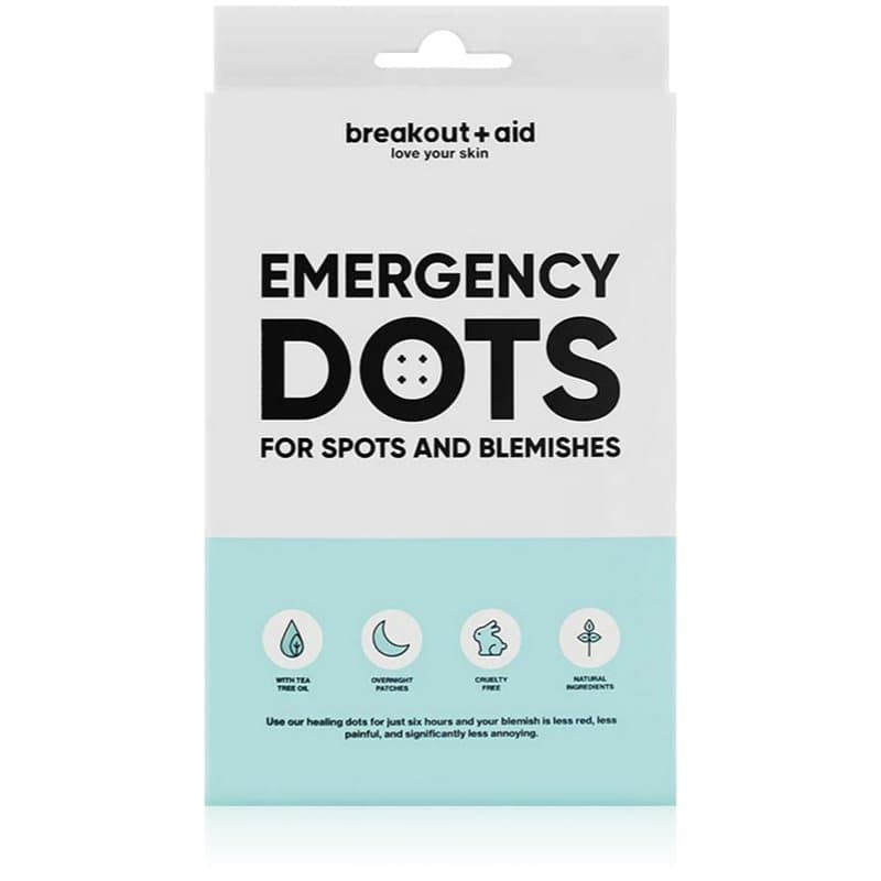 Emergency Dots For Spots and Blemishes miejscowa pielęgnacja przeciwtrądzikowa do twarzy, dekoltu i pleców z olejkiem z drzewa herbacia