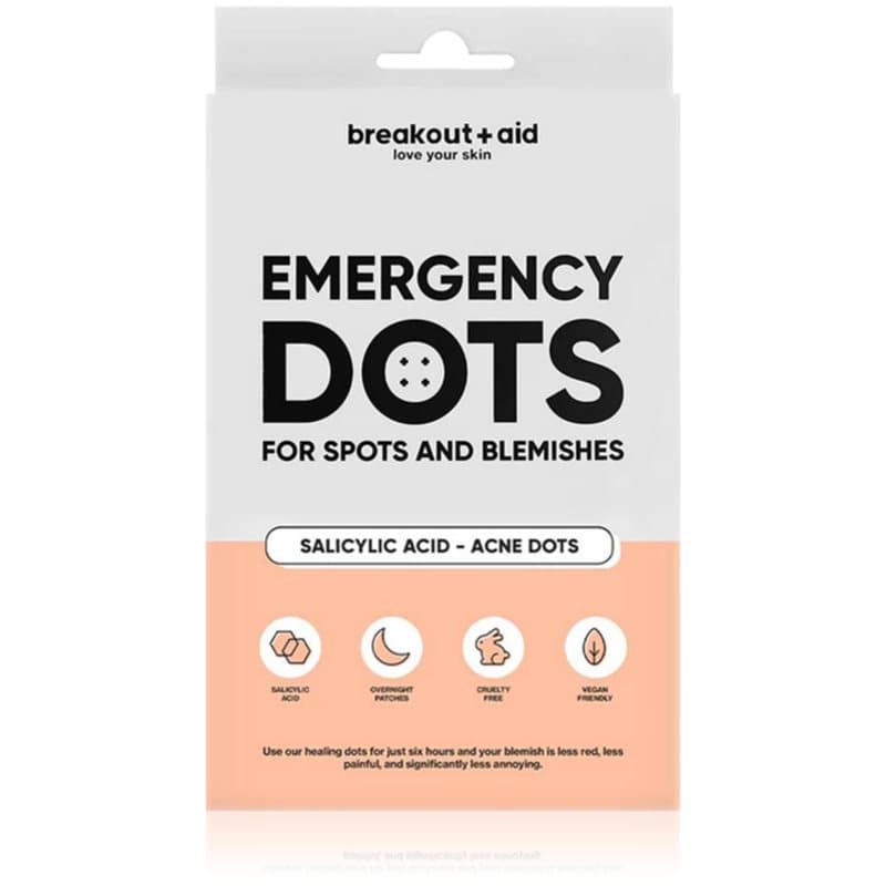 Emergency Dots For Spots and Blemishes miejscowa pielęgnacja przeciwtrądzikowa do twarzy, dekoltu i pleców z kwasem salicylowym