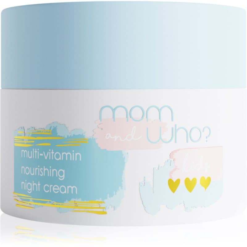 Mom & Who Kids odżywczy krem na noc dla dzieci