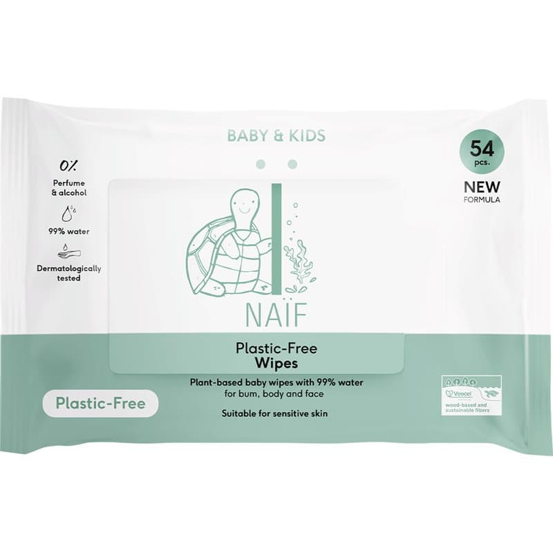 Baby & Kids Plastic Free Wipes chusteczki nawilżane dla dzieci od urodzenia