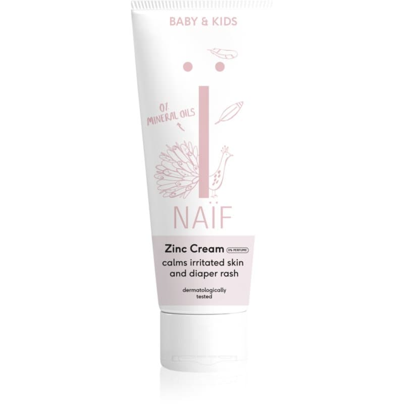 Baby & Kids Zinc Cream krem na odparzenia dla dzieci od urodzenia bezzapachowy