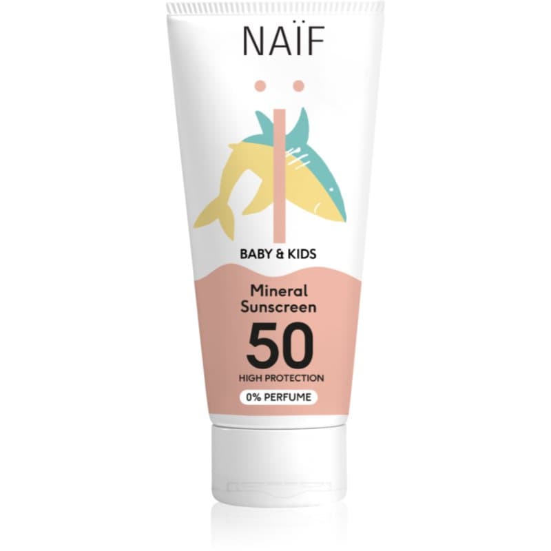 Baby & Kids Mineral Sunscreen SPF 50 0 % Perfume krem ochronny dla dzieci
