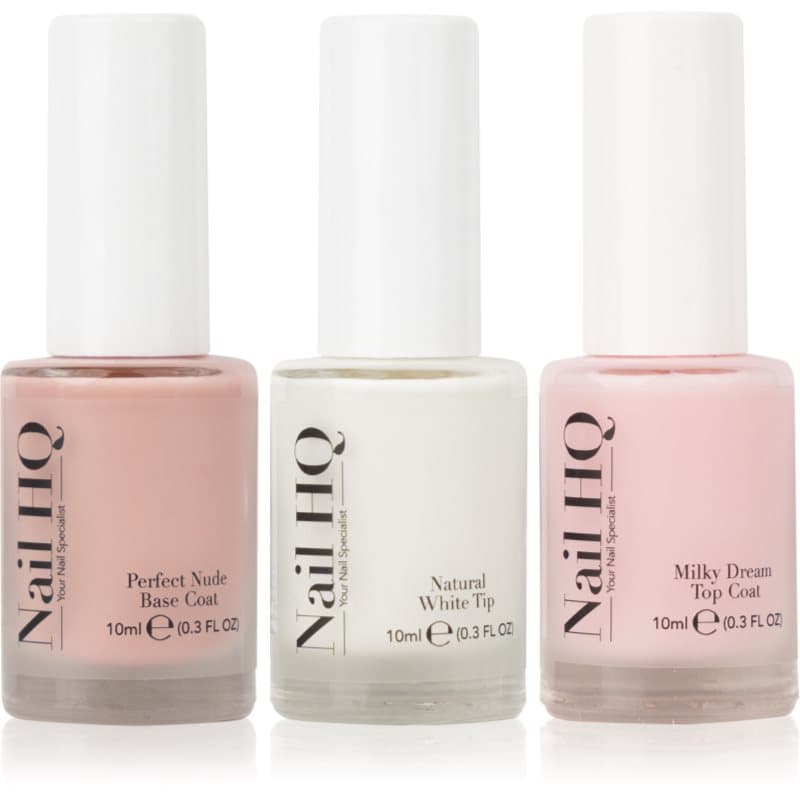 French Manicure Trio Set lakier do francuskiego manicure