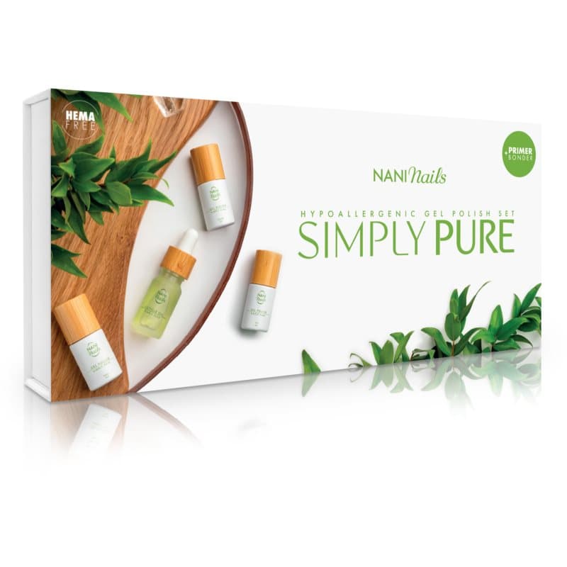 Simly Pure zestaw upominkowy do paznokci dla kobiet