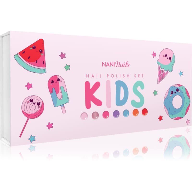 NANI Kids Nail Polish Set zestaw lakierów do paznokci dla dzieci