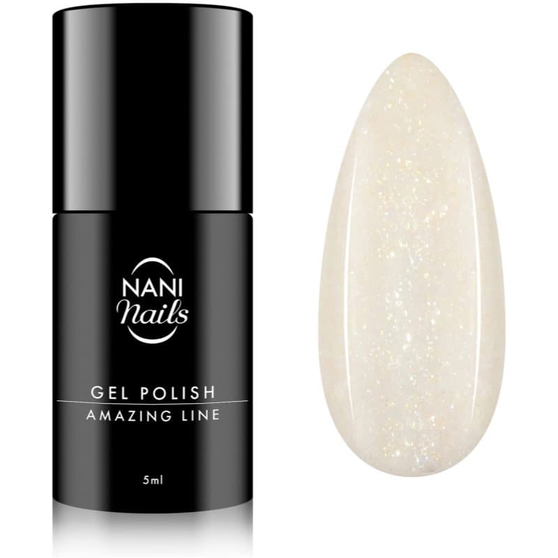 NANI Amazing Line lakier hybrydowy do paznokci odcień Ivory Shimmer