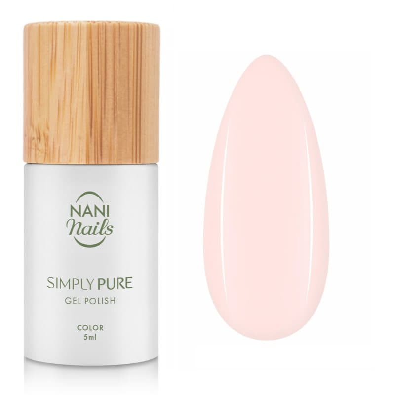 Simly Pure hybrydowy lakier do paznokci z użyciem lampy UV / LED odcień Natural Skin