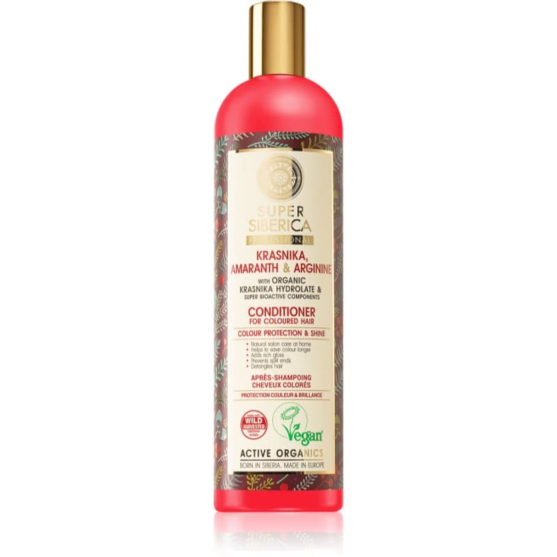 Krasnika, Amaranth & Arginine balsam odżywczy do włosów farbowanych