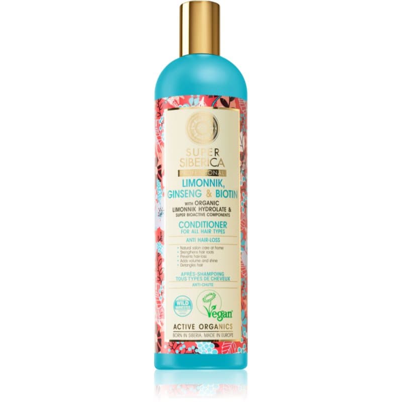Limonnik, Ginseng & Biotin balsam wzmacniający przeciw wypadaniu włosów