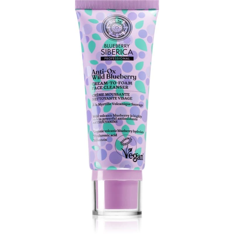 Anti-Ox Wild Blueberry kremowa pianka oczyszczająca do twarzy