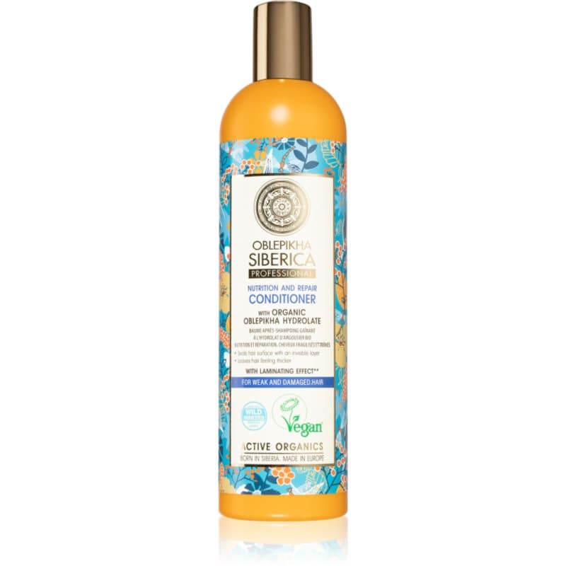 Oblepikha (Sea-Buckthorn) odżywka do włosów słabych i zniszczonych