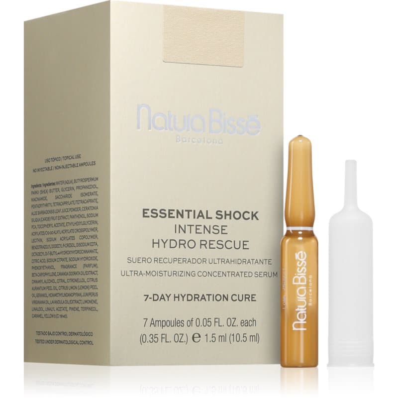Essential Shock Intense Hydro Rescue ampułki do intensywnej odnowy skóry o działaniu nawilżającym