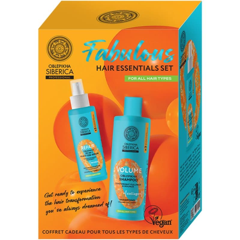 Oblepikha Siberica Fabulous Hair Essentials Set zestaw upominkowy do włosów