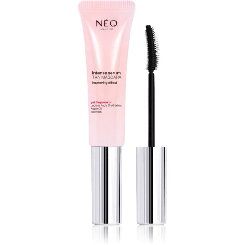 Intense Serum Tan Mascara wzmacniający tusz do rzęs o działaniu regenerującym odcień Black