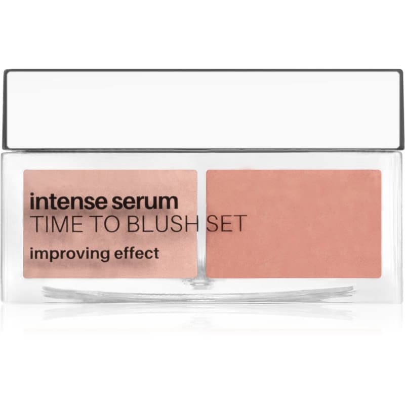 Intense Serum Time To Blush Set pudrowy róż odcień 02 Peach