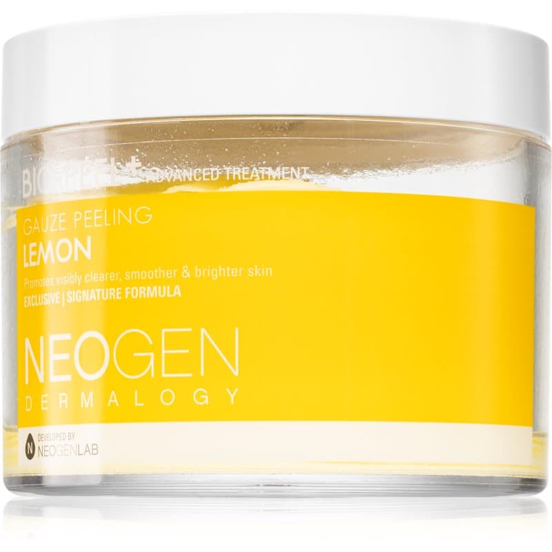 Bio-Peel+ Gauze Peeling Lemon złuszczające płatki do twarzy dla efektu rozjaśnienia i wygładzenia skóry