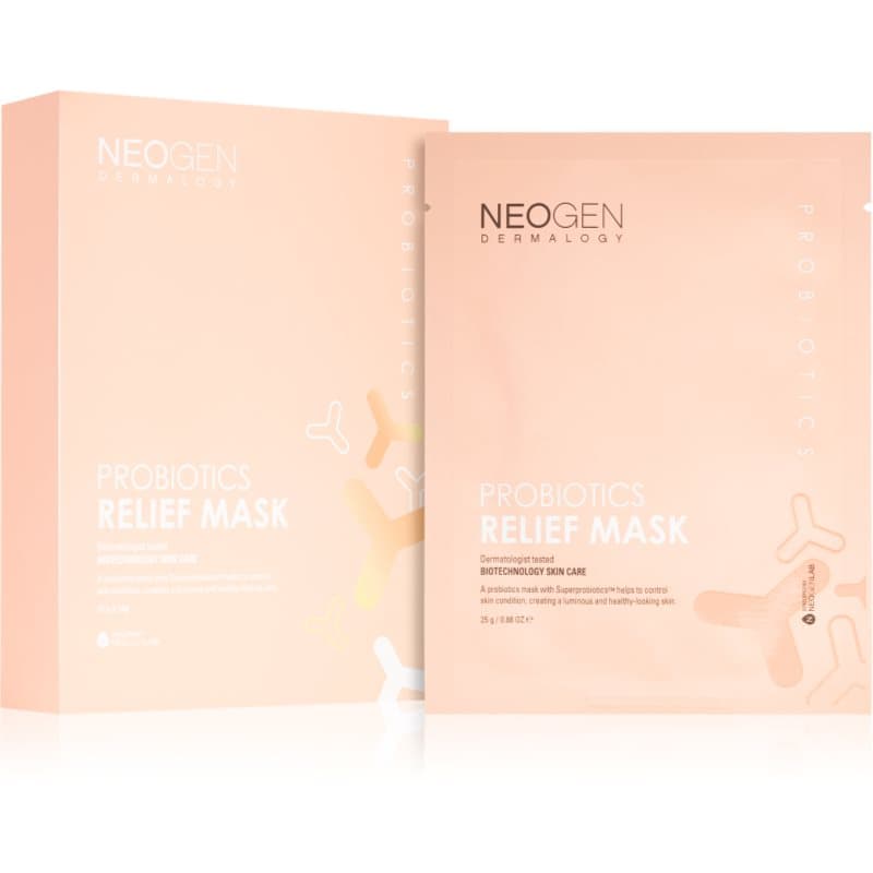Probiotics Relief Mask maska łagodząca w płacie z probiotykami