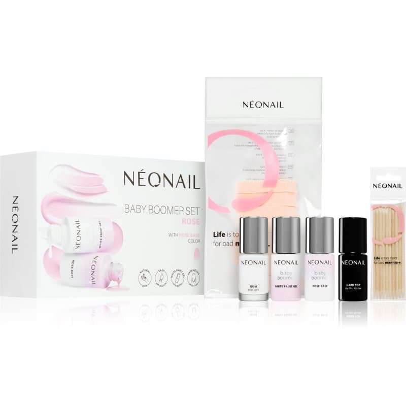Baby Boomer Set Rose zestaw do perfekcyjnego manicure odcień Rose