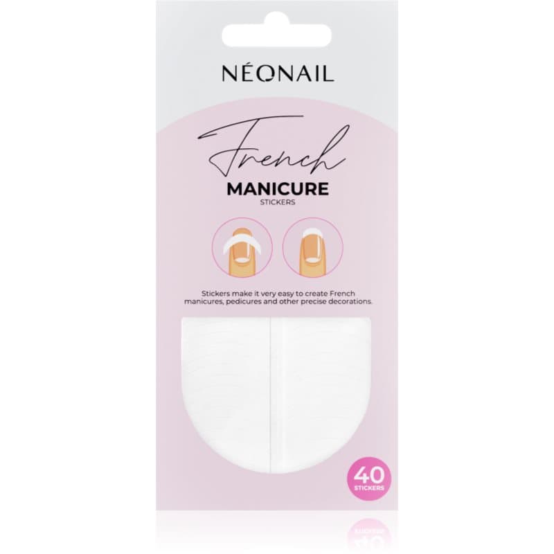 French Manicure Stickers naklejki na paznokcie typ 01