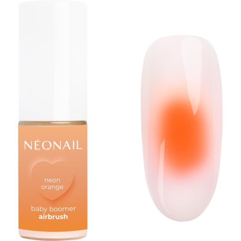 Baby Boomer Airbrush puder koloryzujący do paznokci odcień Neon Orange