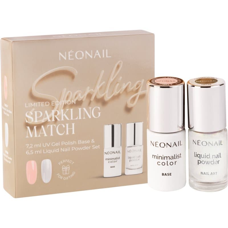 XMAS Set Sparkling Match świąteczny zestaw prezentowy do paznokci