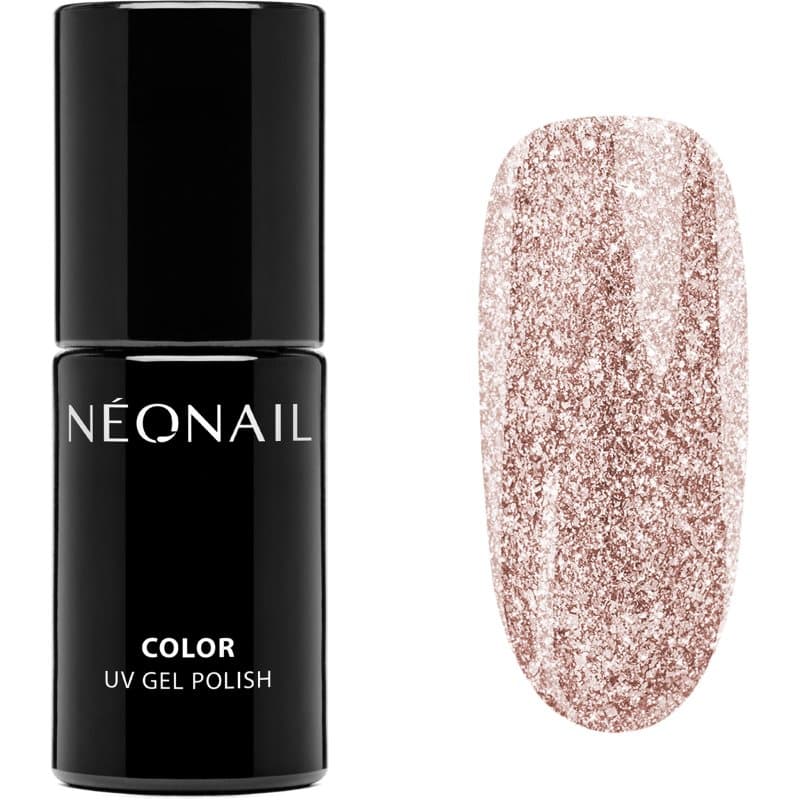 UV Gel Polish Color hybrydowy lakier do paznokci z użyciem lampy UV / LED odcień Shimmering Goldrush