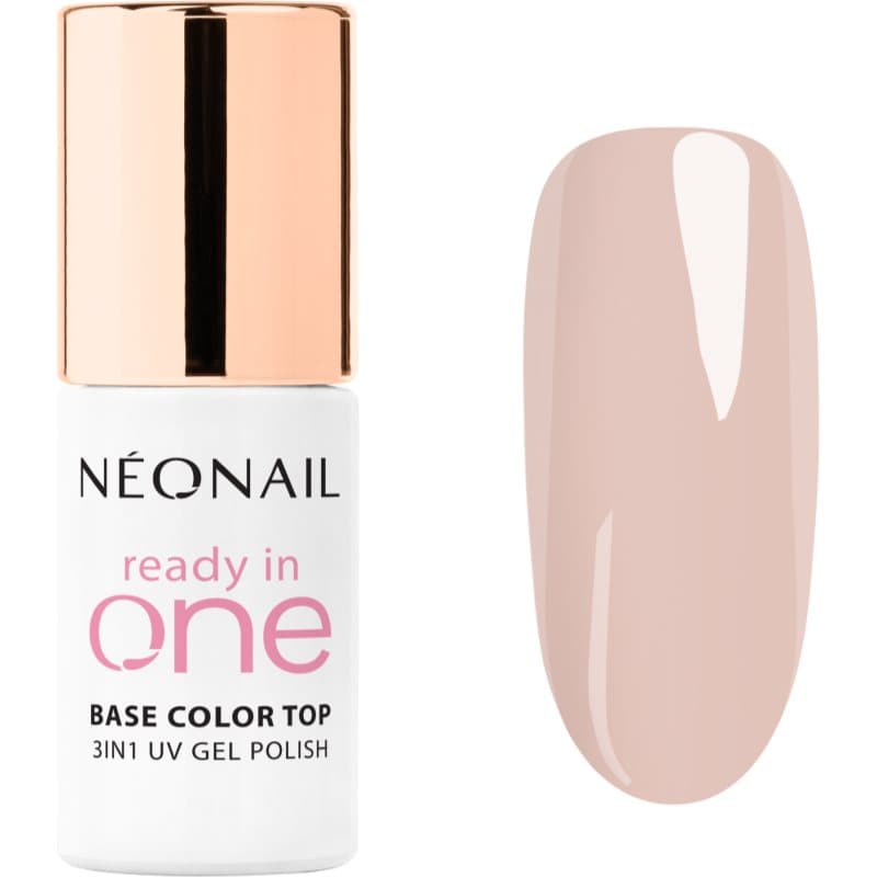 Ready In One 3in1 UV Gel Polish lakier hybrydowy do paznokci z proszkiem diamentowym odcień 04 One Soft Beige