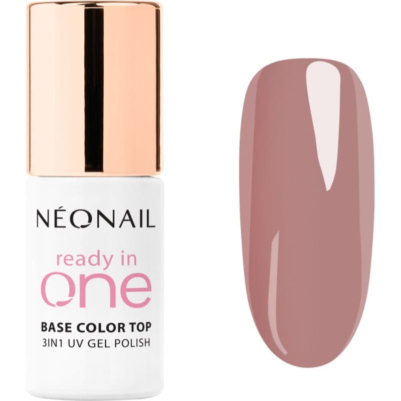Ready In One 3in1 UV Gel Polish lakier hybrydowy do paznokci z proszkiem diamentowym odcień 06 One Dusty Rose