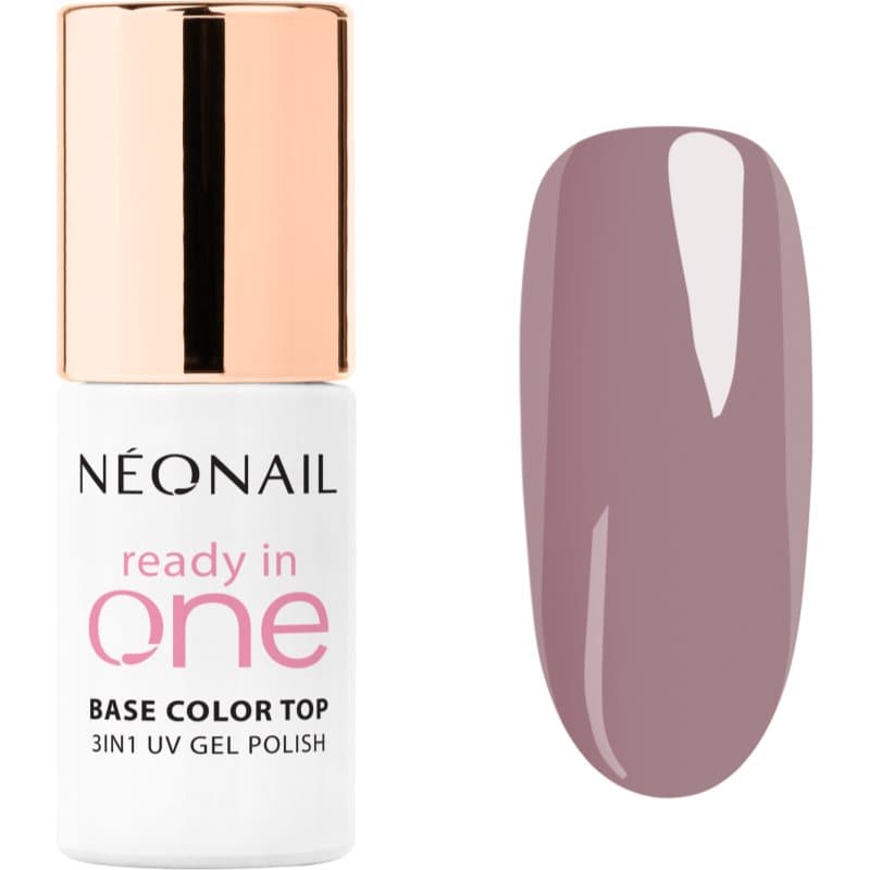 Ready In One 3in1 UV Gel Polish lakier hybrydowy do paznokci z proszkiem diamentowym odcień 08 One Mauve