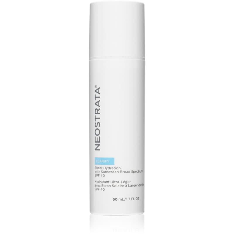 Clarify Sheer Hydration krem na dzień dla skóry tłustej SPF 40
