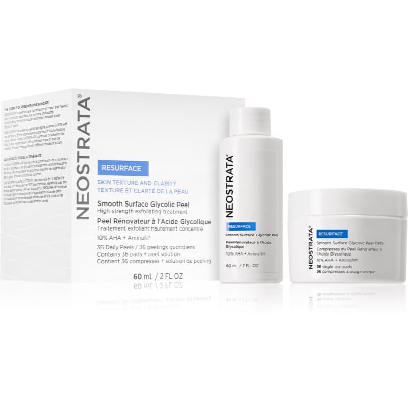 Resurface Smooth Surface Glycolic Peel jednoetapowy peeling do użytku domowego z AHA
