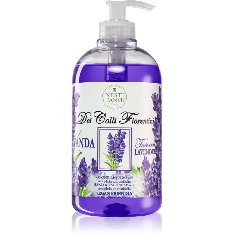 Dei Colli Fiorentini Lavender Relaxing mydło w płynie do rąk z dozownikiem