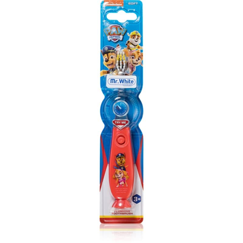 Paw Patrol Flashing Toothbrush szczoteczka do zębów dla dzieci soft 3+
