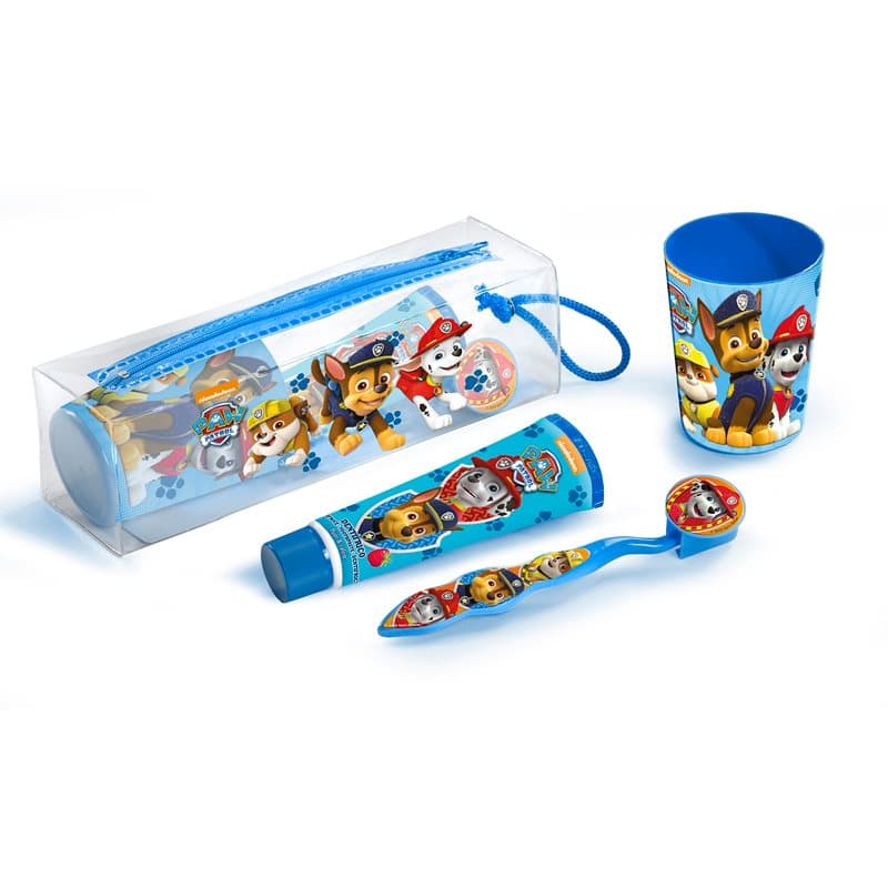 Paw Patrol Travel Dental Set zestaw do pielęgnacji zębów dla dzieci 6y+